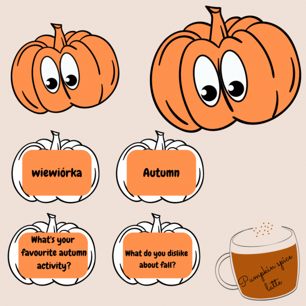 Pumpkin spice latte- AUTUMN GAME - obrazek 2