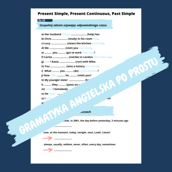 Gramatyka angielska po prostu EGZAMIN 8 KLASISTY - obrazek 4
