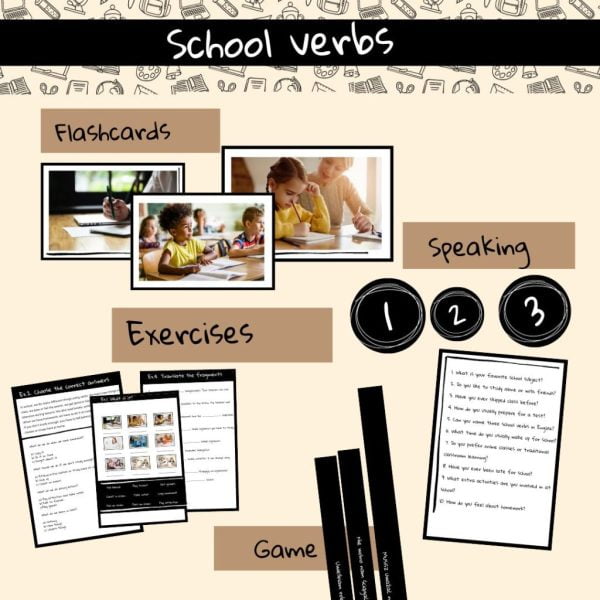School verbs